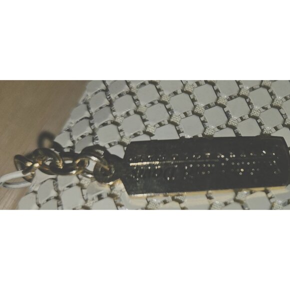 Whiting & Davis Vintage Mesh Evening Bags Set Of 2 Black & White Elegant Clutche - Picture 7 of 11